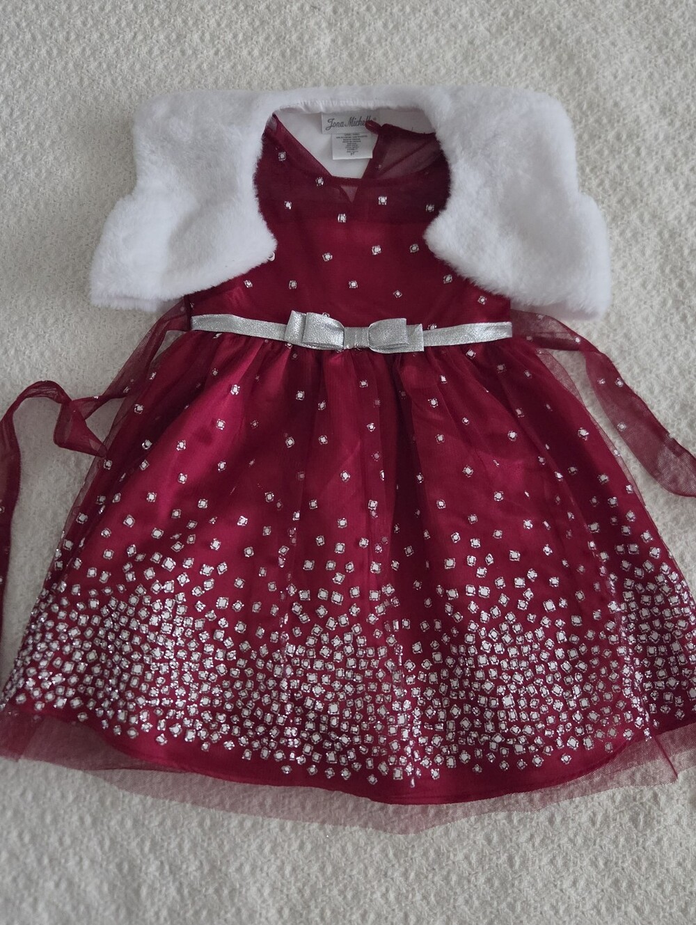 Jona Michelle Toddler Girls Holiday Dress 3T
